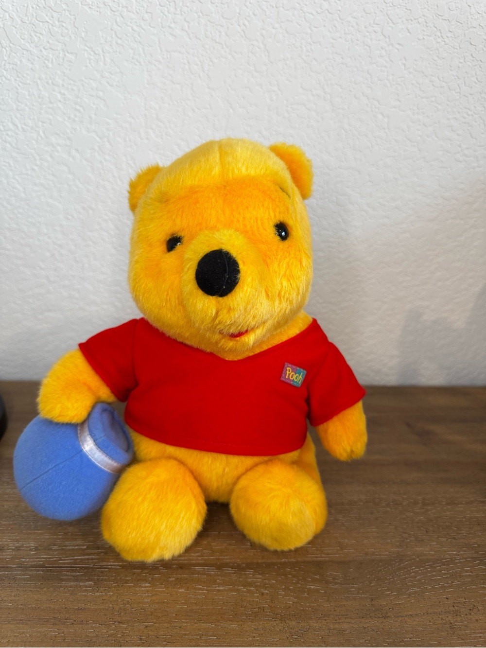 Vintage Walt Disney Winnie the Pooh Bear Plush Mattel 1994 Stuffed Animal 12"